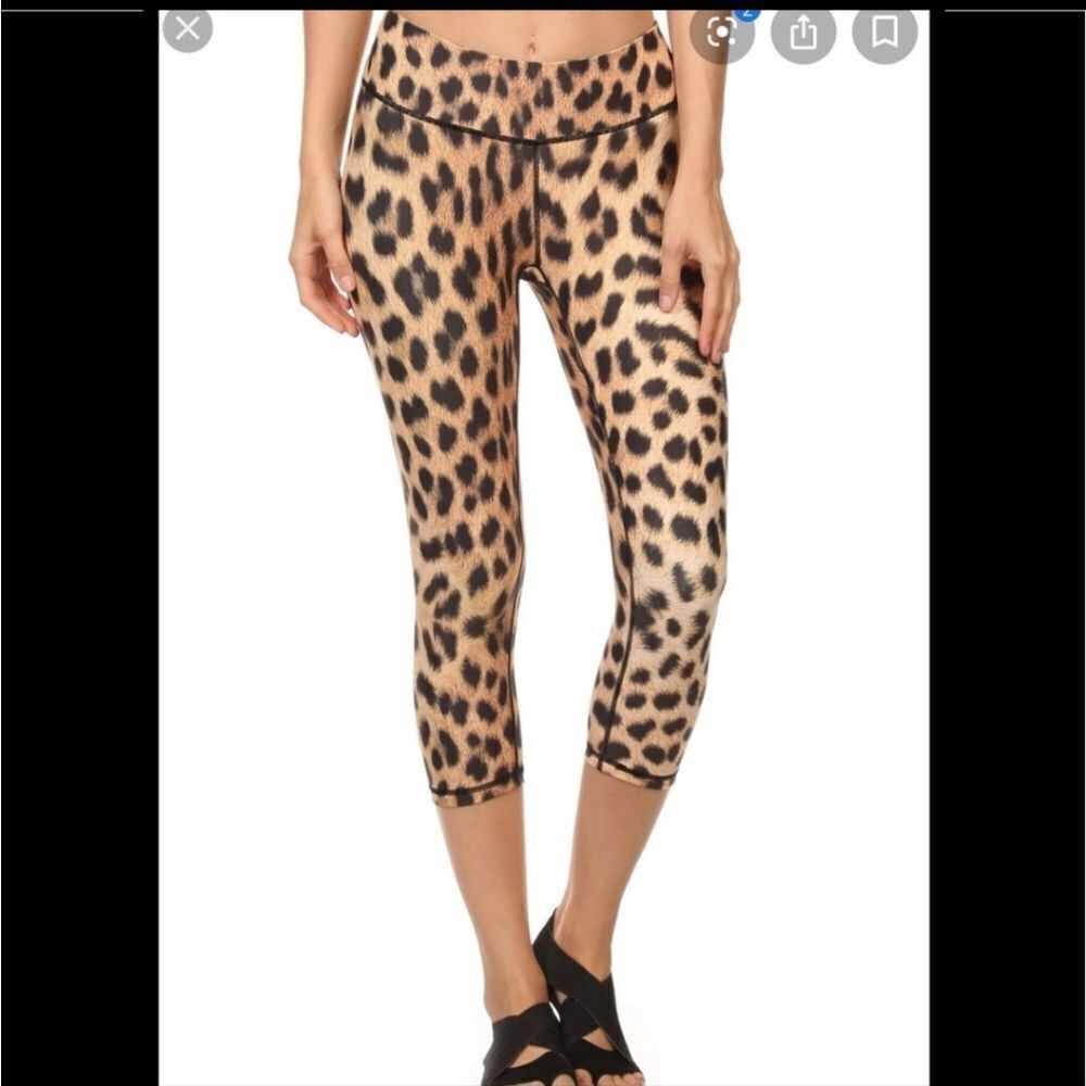 NWT Poprageous popactive leopard leggings